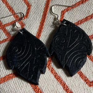Handmade Leather Earrings